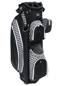 RJ Sports Ladies 9" Golf Cart Bags - PARADISE (Houndstooth)